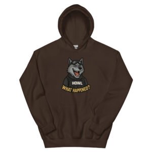 Laughing Wolf What Happened? Hoodie