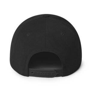 Wolf Mark embroidered Snapback Hat