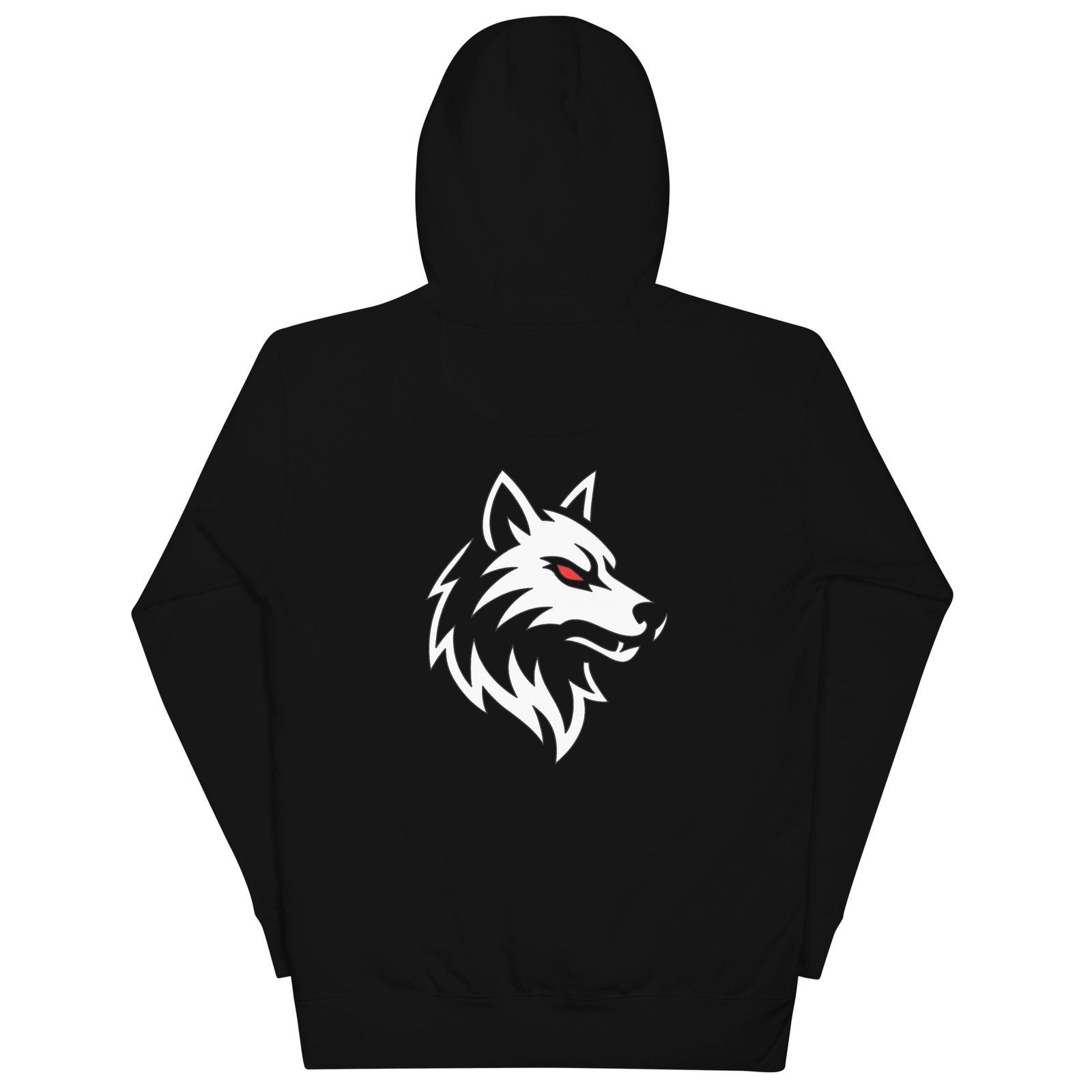 Wolf logo hoodie - front and back - Worldwide - Image 3
