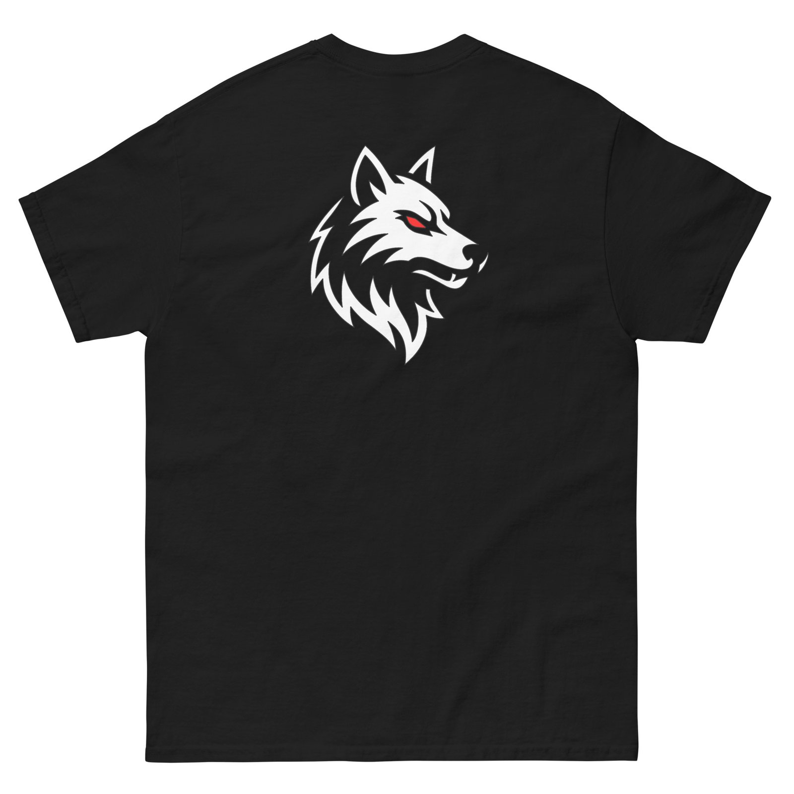 Wolf Mark front and back Unisex tee - Image 4