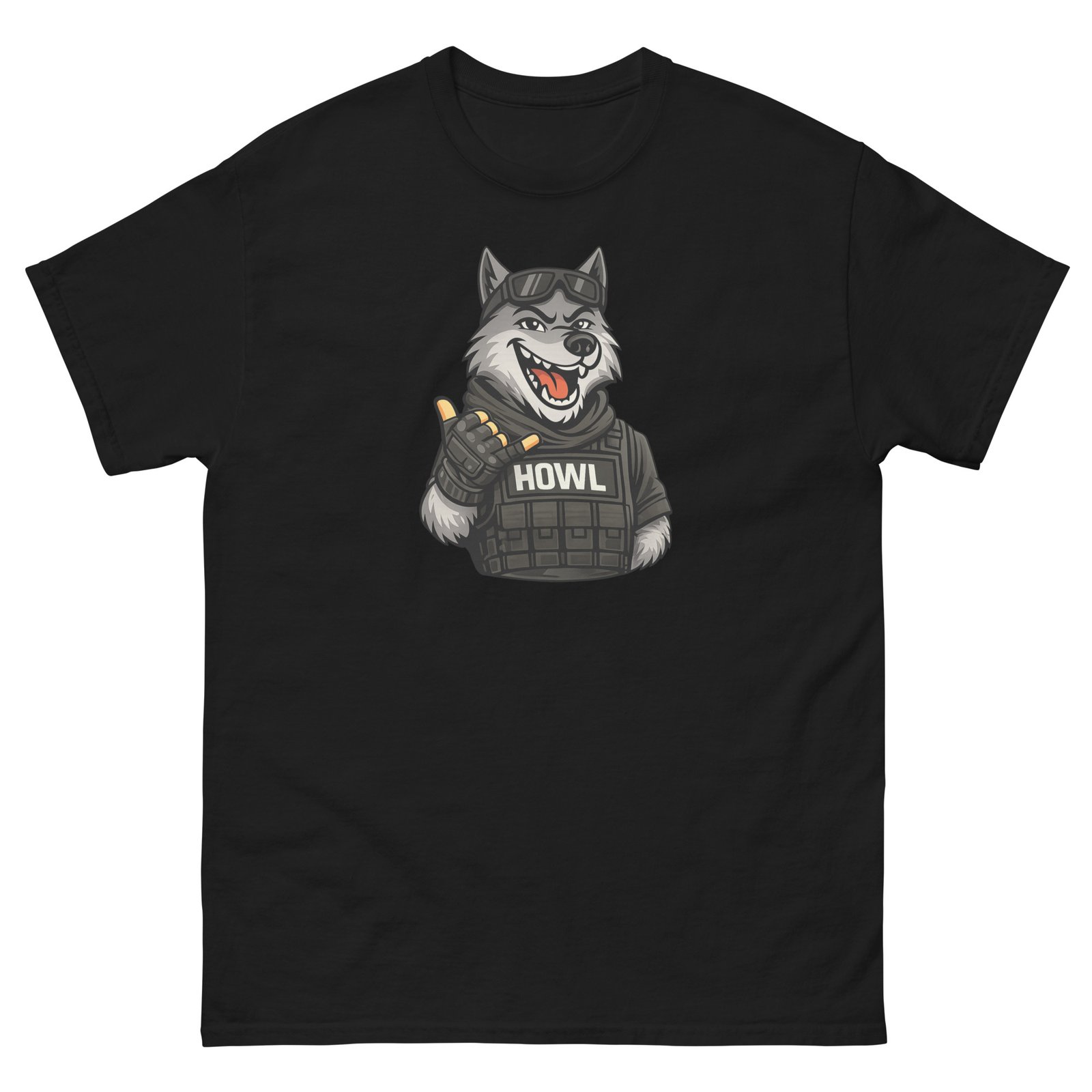 Cool Wolf tee