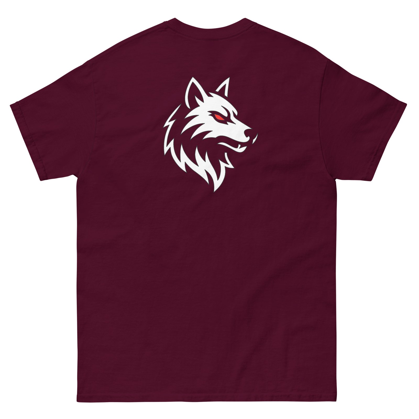 Wolf Mark front and back Unisex tee - Image 3