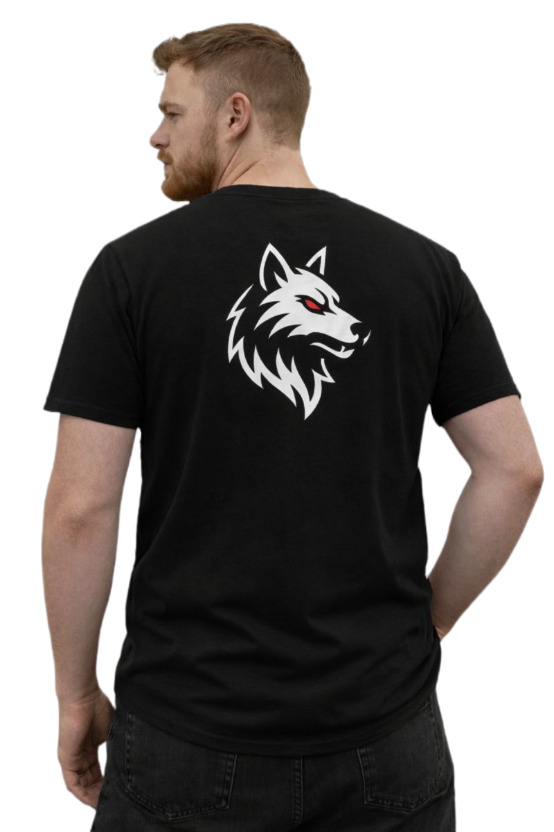 Wolf Mark front and back Unisex tee